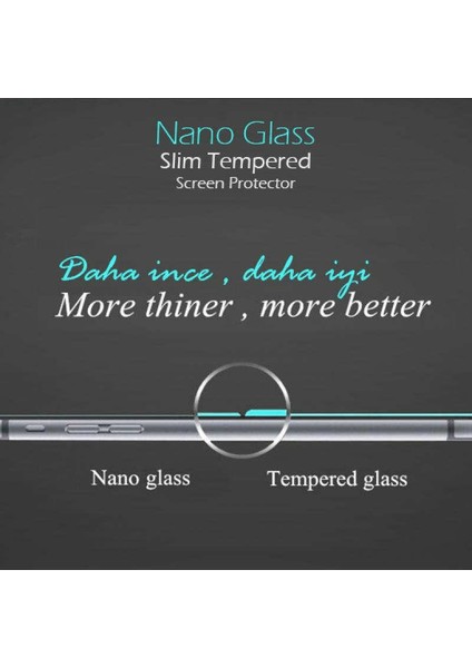 Samsung Galaxy A50 Nano Kırılmaz Cam Ekran Koruyucu Plastik ve Cam Karışımı fırsatları
