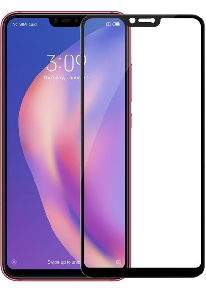 Xiaomi Mi 8 Lite Tam Kapatan 6d Esnek Nano Kırılmaz Cam Ekran Koruyucu