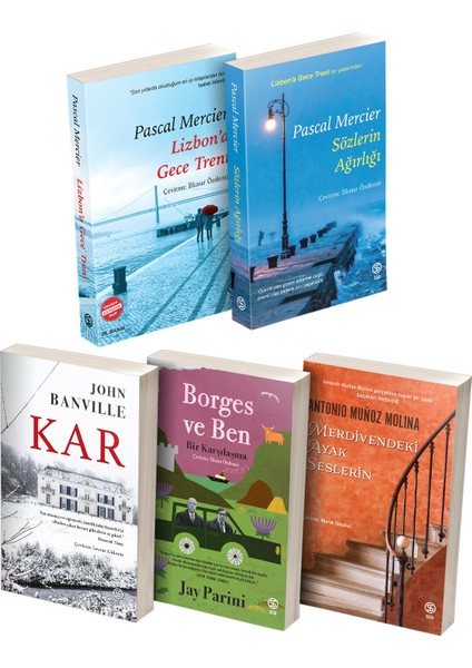 Sözlerin Ağırlığı - Kar - Borges ve Ben - Merdivendeki Ayak Seslerin - 5 Kitap