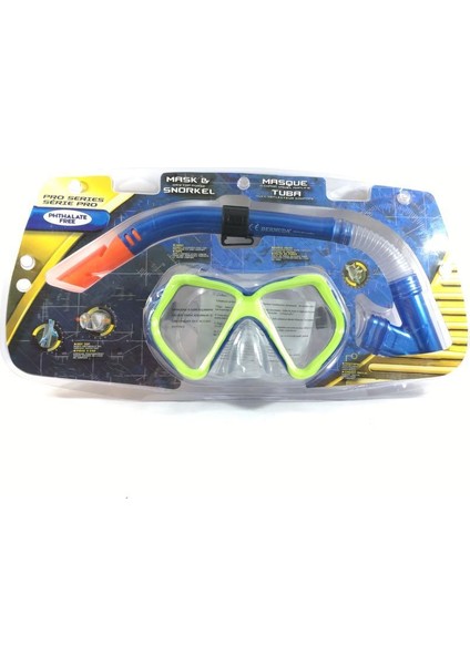 Maske Snorkel Seti Su Tahliyeli - 2317A/121