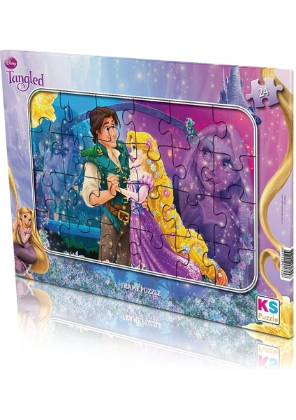 KS Games Tangled (Rapunzel) Puzzle/yapboz 24 Parça