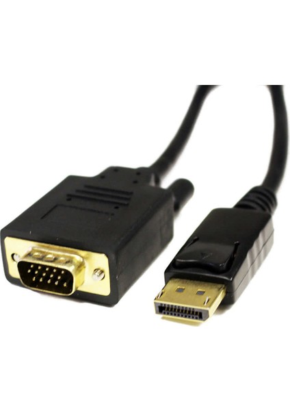 1.8 Metre Display Port To VGA Kablo V1.1 Displayport VGA Kablo