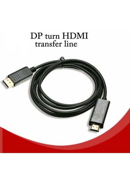 3 Metre Display Port To HDMI Kablo Dısplay HDMI 3 Metre Displayport HDMI Kablo