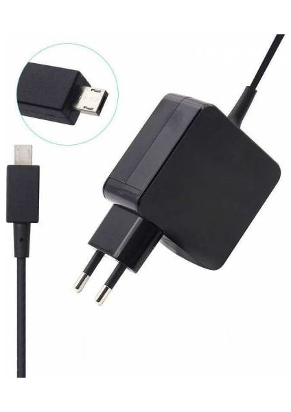 Asus 19 Volt 1.75 Amper 19V 1.75A Kare Uç X205T X205TA E200HA E20