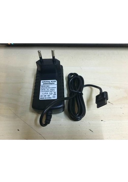 PlatoonAsus Tablet Adaptörü 15 Volt 1.2 Amper 15V 1.2A Tab Rt TF600 TF60