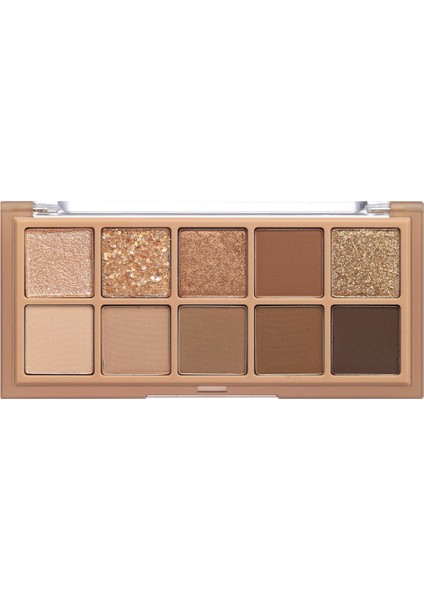 Mat Işıltılı ve Glitter Içeren Yoğun Pigmentli Far Paleti Mahogany Garden