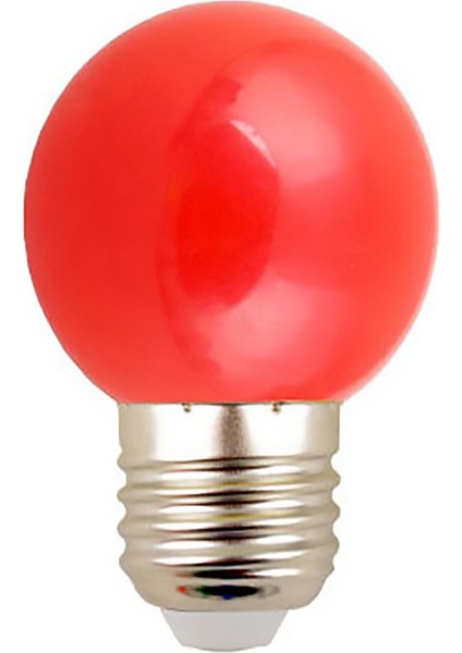 CT-4071K Ledli Top Gece Ampulü Kırmızı (5 Adet)