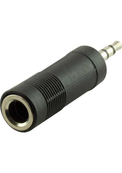 3.5 mm St E/1 Dişi6.3 mm Jack (6.3 Mm-3.5mm (Çevirici) Jack