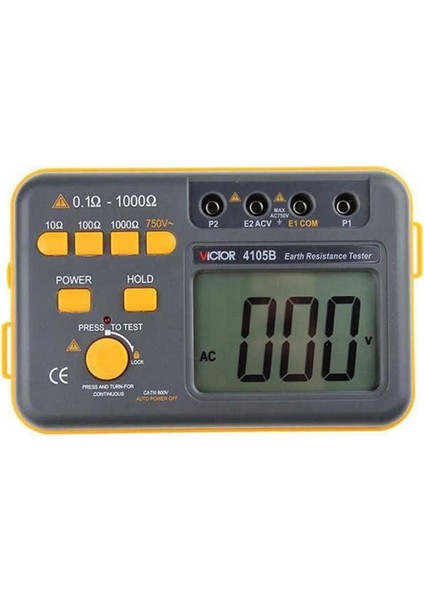 Tt-Technıc Tt-Technıc VC-4105B Dıgıtal Toprak Megeri