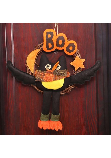 F Fityle Baykuş Desenli Yapay Çiçek Ev Dekor Parti 40 cm (Yurt Dışından)