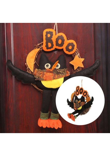 F Fityle Baykuş Desenli Yapay Çiçek Ev Dekor Parti 40 cm (Yurt Dışından)