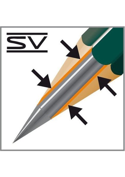 B Dereceli Resim Kalemi 6'lı modelleri