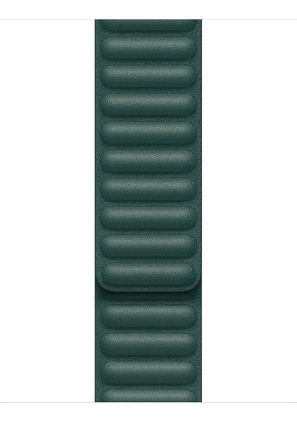 Apple Watch Uyumlu 2 3 4 5 6 38 mm 40 mm Manyetik Baklalı Model Deri Kayış Kordon