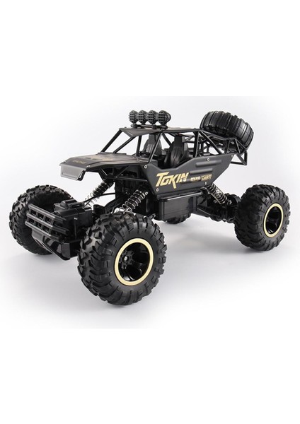 1:12 Büyük Boy Metal Tırmanan 4x4 Arazi Aracı - Siyah (Yurt Dışından)