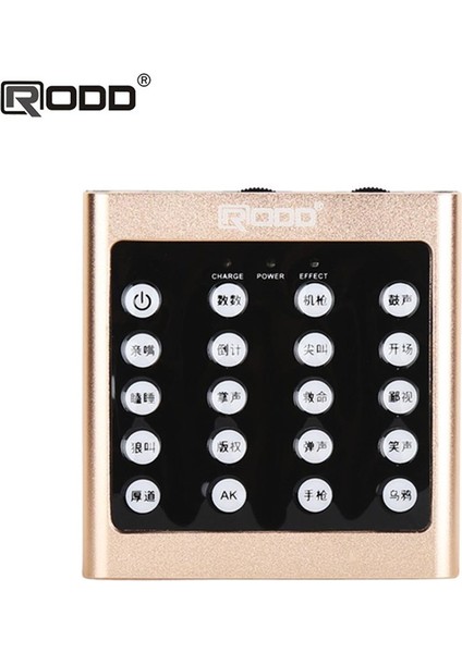 Rodd Cep Telefonu Ses Kartı, Özel Efekt Dönüştürücü (Yurt Dışından)