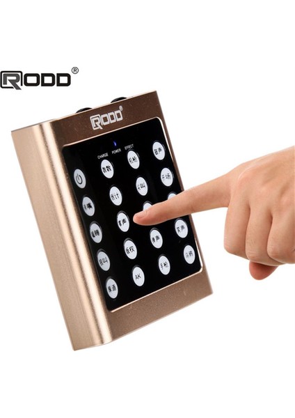 Rodd Cep Telefonu Ses Kartı, Özel Efekt Dönüştürücü (Yurt Dışından)