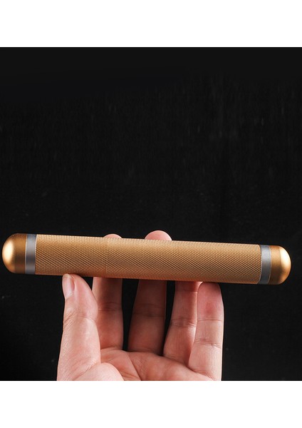 Gold Aliminyum Tekli 52 Ring Puro Kılıfı Puro Kutusu RB91SR
