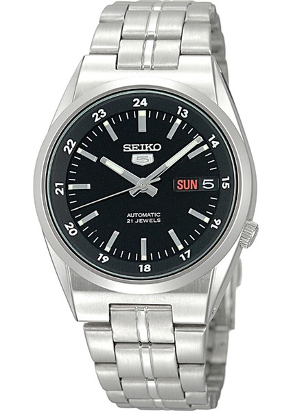 5 Japan SNK567J1 36 mm Çelik Erkek Kol Saati