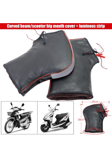 Kış Örtüsü Motosiklet Eldivenleri (Yurt Dışından)