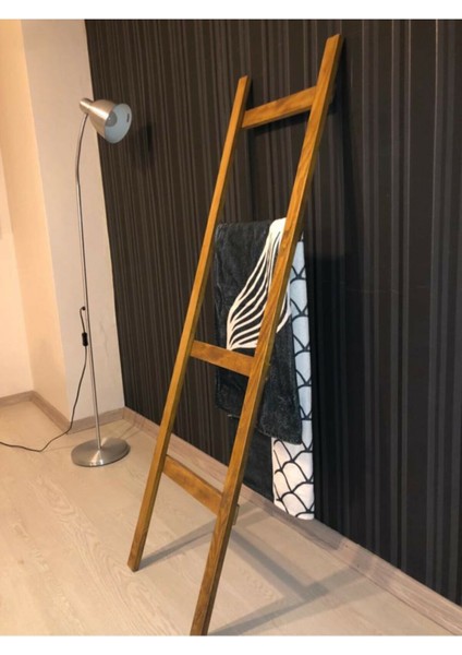 Ahşap Merdiven Havluluk Havlupan Askılık