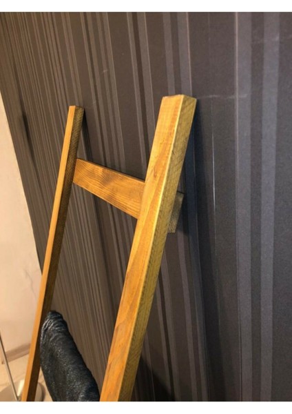 Ahşap Merdiven Havluluk Havlupan Askılık