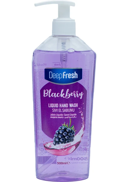 Deep Fresh Meyveli Sıvı Sabun Böğürtlen 500 ml