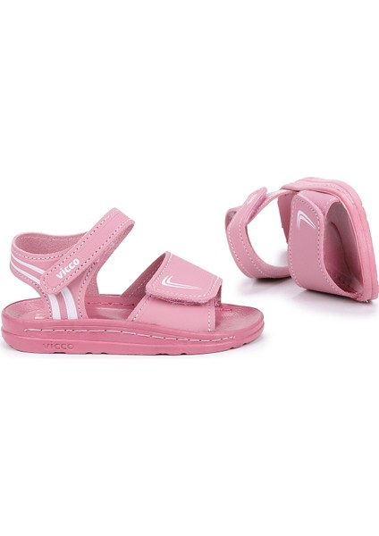 332.Z.729 Dory Pembe Kız Çocuk Günlük Sandalet Terlik
