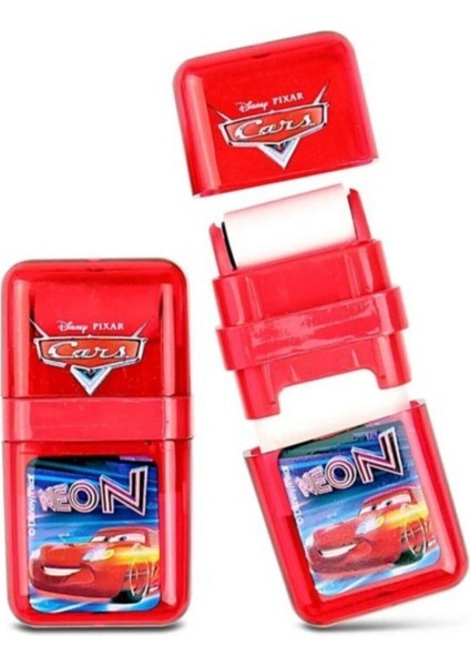 Cars Silgi 1 Adet Kırmızı Renk Temizleme Fonksiyonu ile Kullanıma Uygun