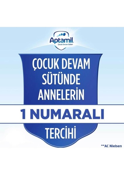 1 Numara Çocuk Devam Sütü 2400 Gr. 1 Yaş+ (3 x 800 Gr. Akıllı Kutu)