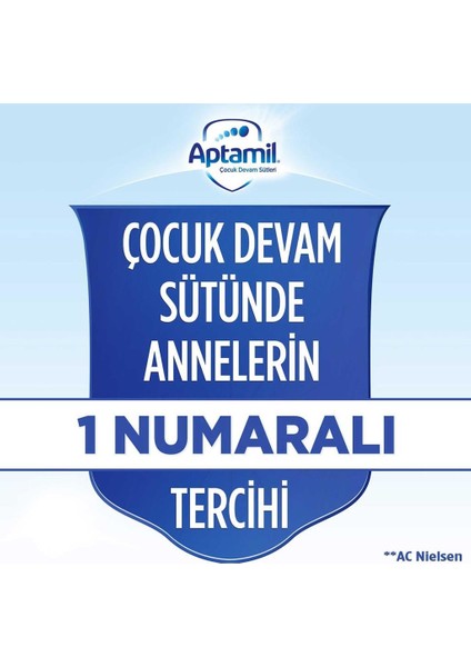 5 Numara Çocuk Devam Sütü 2400 Gr. 1 Yaş+ (3 x 800 Gr. Akıllı Kutu)