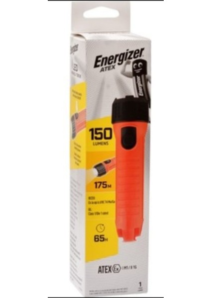 Atex 150 Lumern Fener + Varta D Boy Pil 2 Adet Ayds