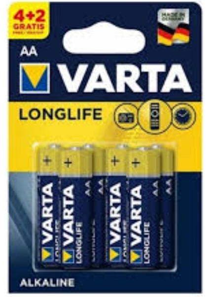 Atex 150 Lumen Fener + Varta Alkalın Aa Kalem Pil 6 Lı indirimleri