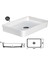 Smart Slim Tezgahüstü Set Üstü Lavabo 35X50 cm 1