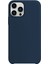 Buff Apple iPhone 13 Pro Max Rubber Fit Kılıf Lacivert 1