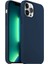 Buff Apple iPhone 13 Pro Max Rubber Fit Kılıf Lacivert 3