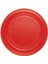 Kırmızı Plastik Tabak 22 cm 25LI 1