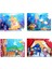 4 Set - 96 Parça Deniz Kızı ve Sahne 5+ Keçe Yapboz - 5 Yaş Puzzle T41 T19 2
