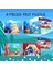 4 Set - 96 Parça Deniz Kızı ve Sahne 5+ Keçe Yapboz - 5 Yaş Puzzle T41 T19 4