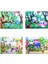 4 Set - 96 Parça Tox Baykuş ve Oyun Parkı 5+ Keçe Yapboz - 5 Yaş Puzzle T40 T17 2