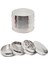 Silver 52MM. 4 Katlı Grinder Herbal Öğütücüsü Parçalayıcı RB84SLV 1