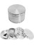 Silver 55 Mm. Grinder Alloy Herbal Öğütücüsü Parçalayıcı RB85SLV 1