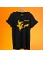 Pokemon Pikachu Baskılı %100 Pamuk Oversize T-Shirt Büyük Beden Tişört 1