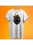 Kral Ayı Baskılı %100 Pamuk Oversize T-Shirt Büyük Beden Tişört 1