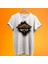 Şapkalı Panda Baskılı %100 Pamuk Oversize T-Shirt Büyük Beden Tişört 1