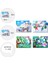 4 Set - 96 Parça Kış ve Baykuş 5+ Keçe Yapboz - 5 Yaş Puzzle T14 T17 5