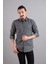 Slimfit Şal Desenli Sonbaharlık Erkek Gömlek 1