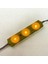 3'lü Mercekli Modül LED - Sarı 12V 1.2W 2