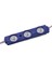 3'lü Mercekli Modül LED - Mavi 12V 1.2W 1