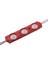 3'lü Mercekli Modül LED - Kırmızı 12V 1.2W 1