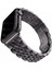 Apple Watch 7 6 Se 5 4 3 2 1 - 42 / 44 / 45 mm Uyumlu Metal Kordon Premium Paslanmaz Çelik Kayış 3